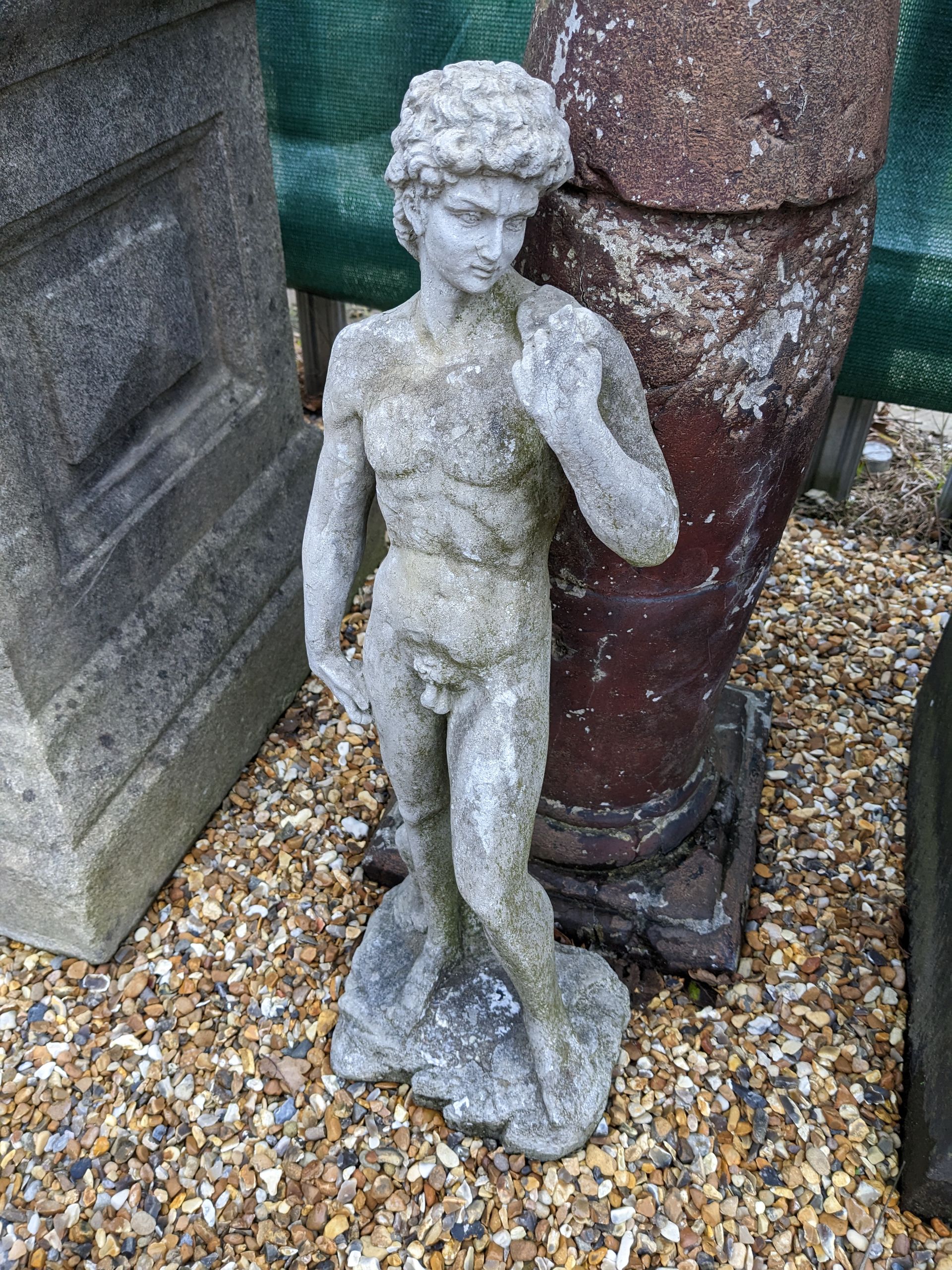 david stone garden statue