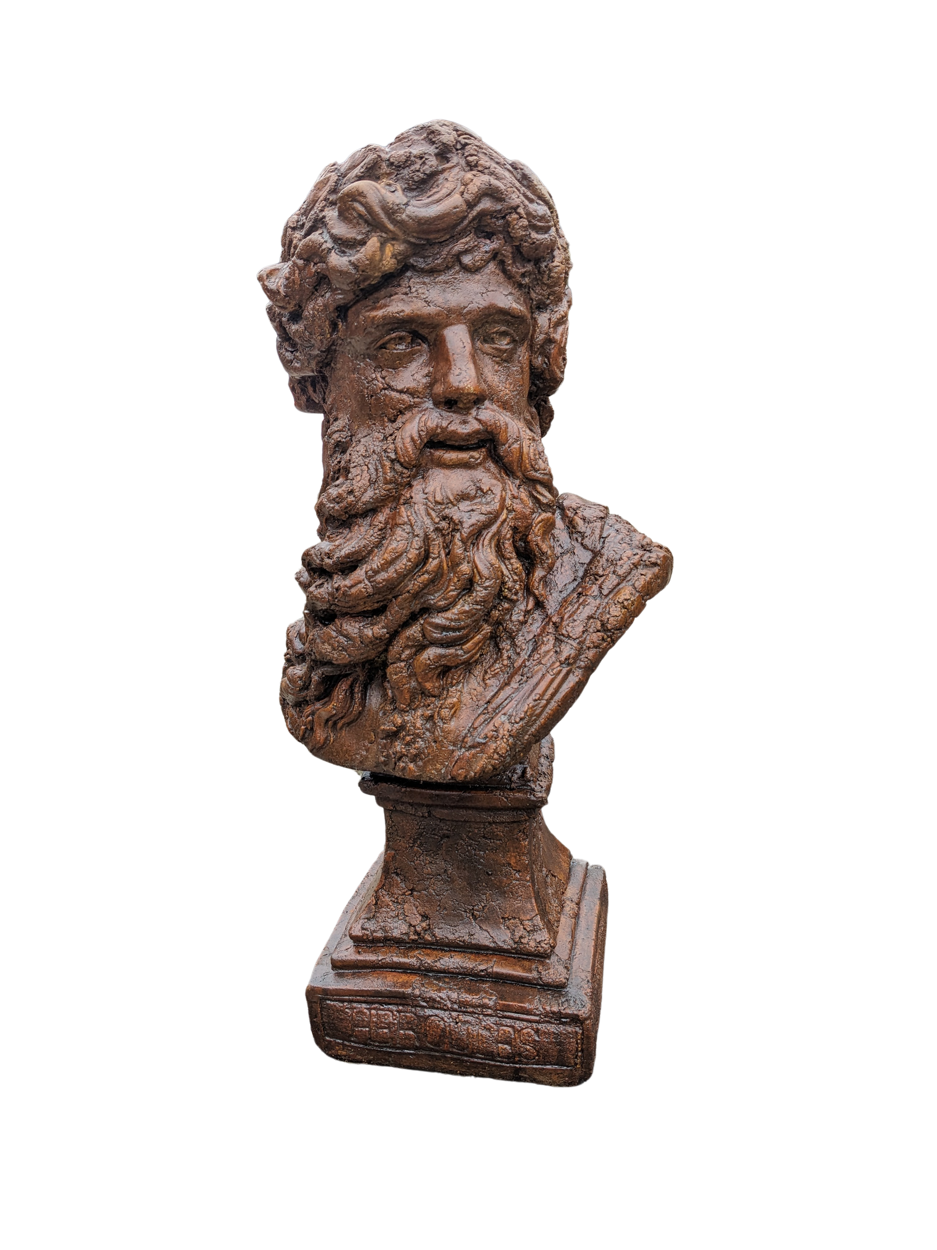 stone garden statue hercules