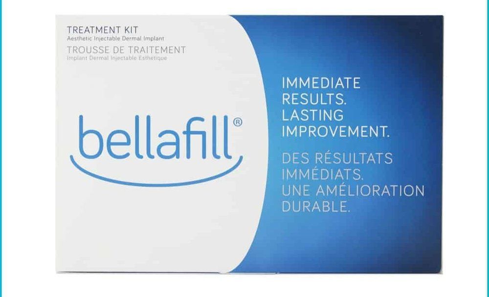 A box of bellafill immediate results lasting improvement