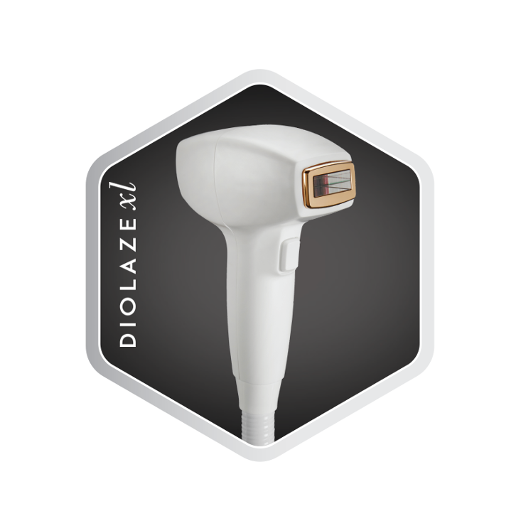 A picture of a diolaze xl hair removal device