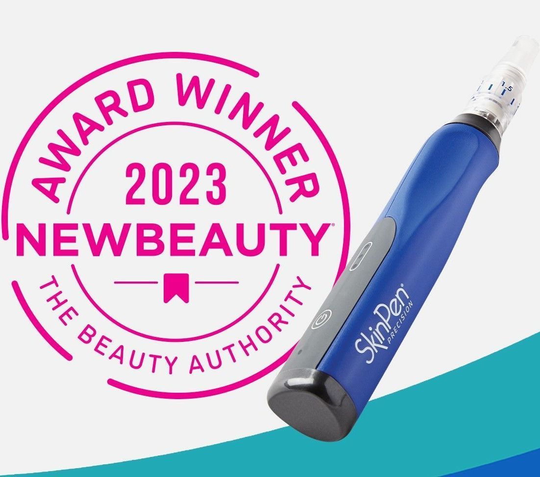 A picture of an award winner from the beauty authority.