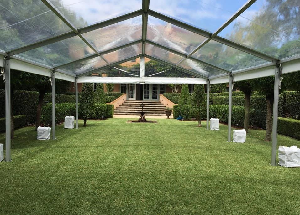 6m Clear Hoecker Marquee Structure
Clear Roofs, Clear Walls