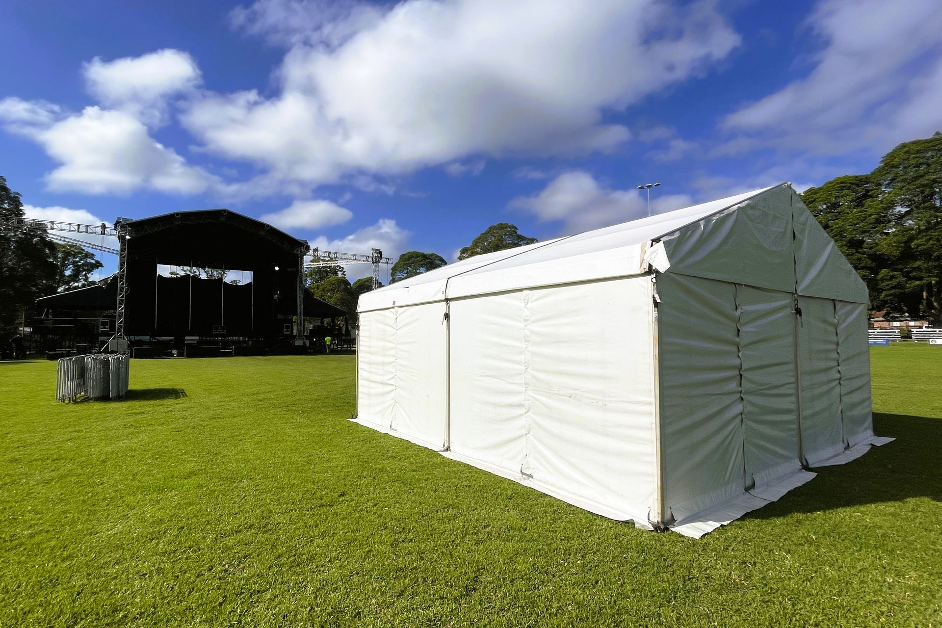 6m Hoecker Front of House Marquee Structure
White Roofs, White Walls