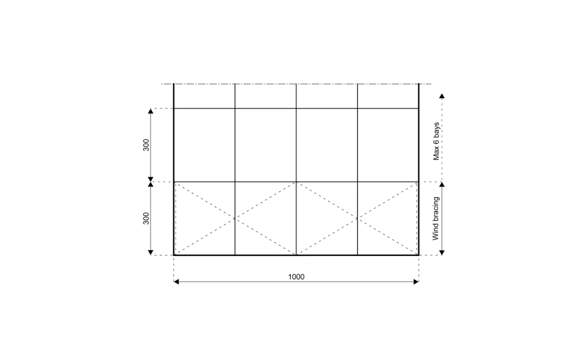 3m Hoecker Marquee Structure
Dimensions