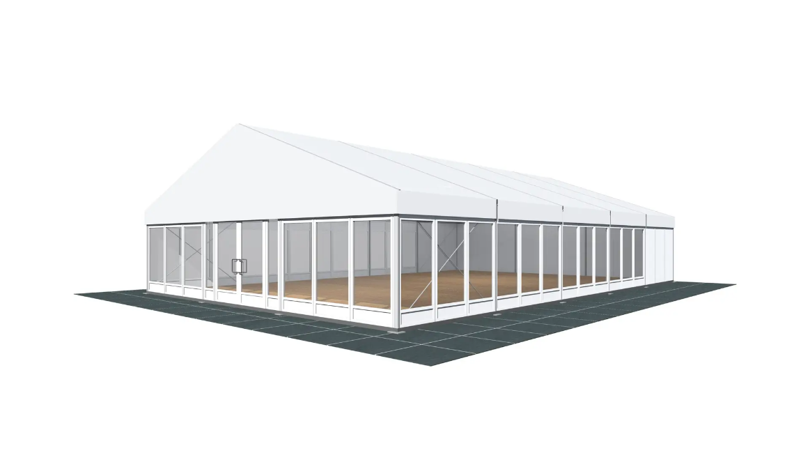 10m Hoecker Marquee Structure
3D CAD Render
