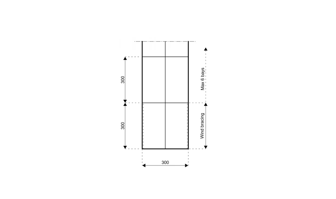3m Hoecker Marquee Structure
Dimensions