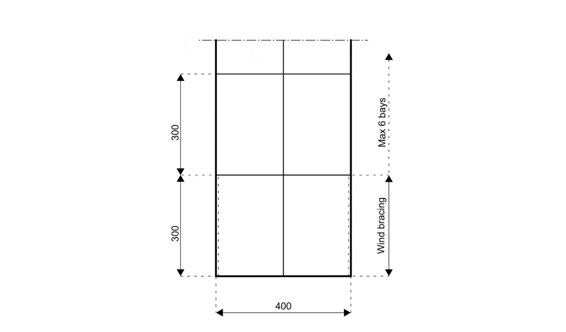 3m Hoecker Marquee Structure
Dimensions