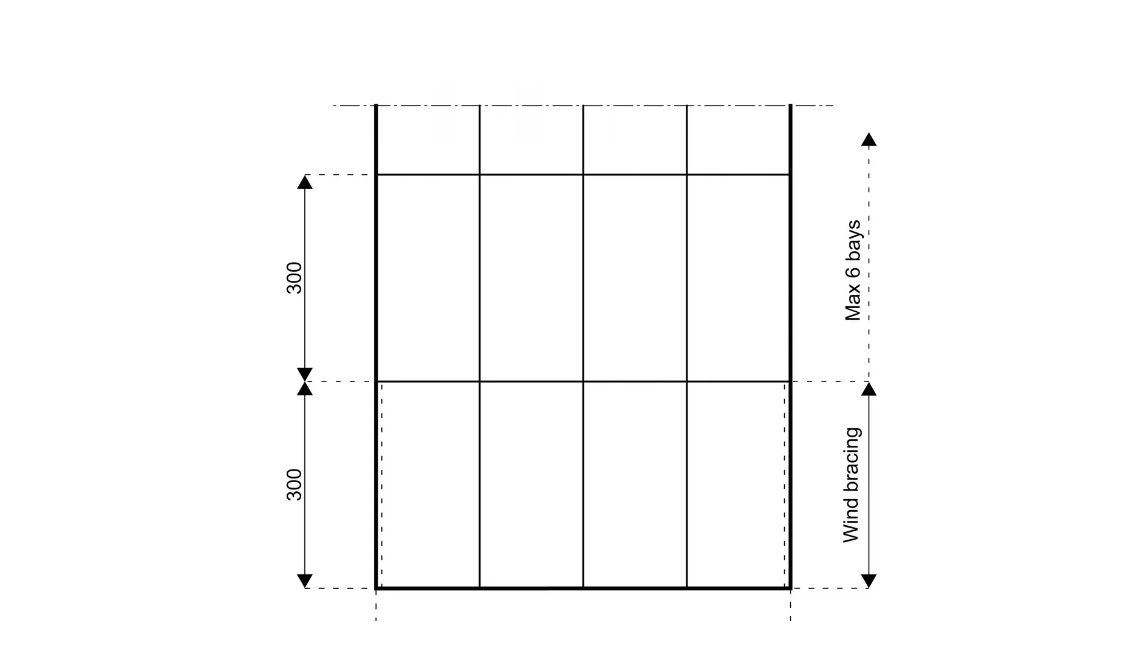 3m Hoecker Marquee Structure
Dimensions