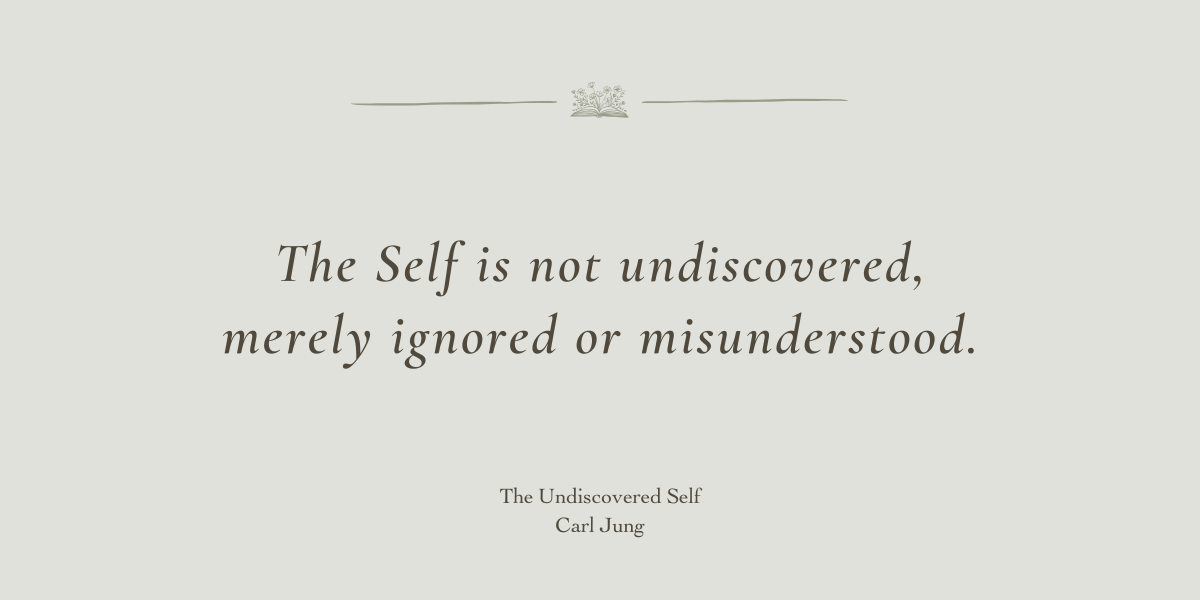 The Undiscovered Self by Carl Jung - Book Review by Sue Cartwright, Spiral Leaf