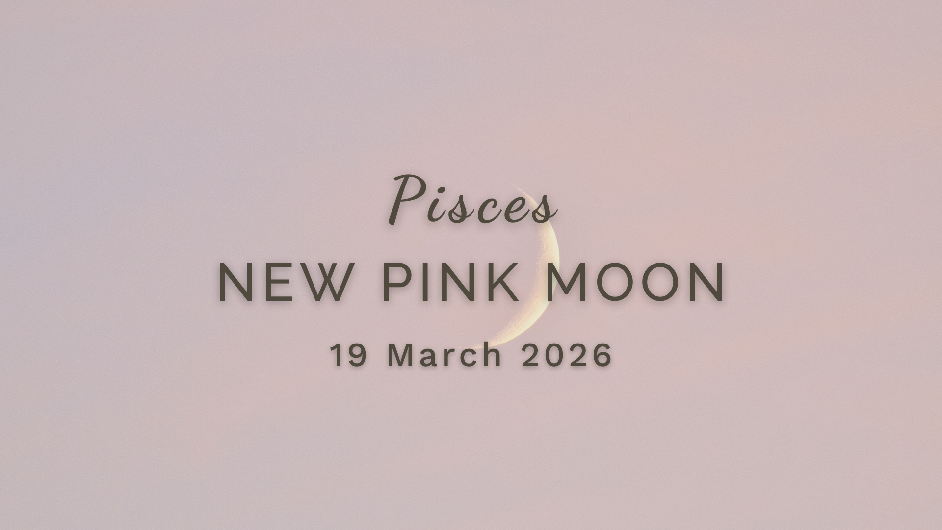 New Pink Moon in Pisces - Thursday19 March (2026) by Sue Cartwright, Spiral Leaf New Pink Moon in Pisces - Thursday19 March (2026) by Sue Cartwright, Spiral Leaf