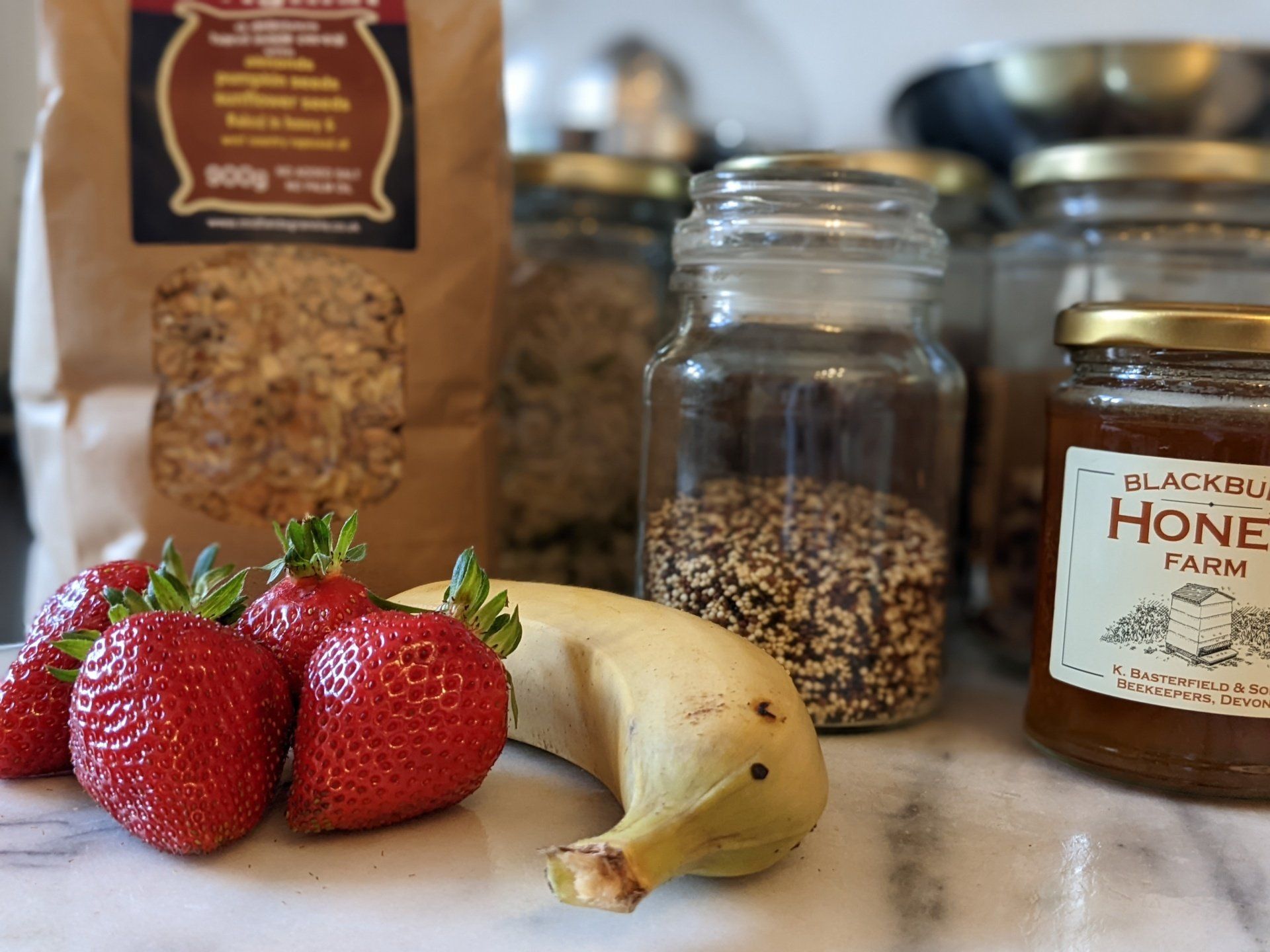 Seedy Fruit and Nut Breatfast - A Recipe by Sue Cartwright, Spiral Leaf