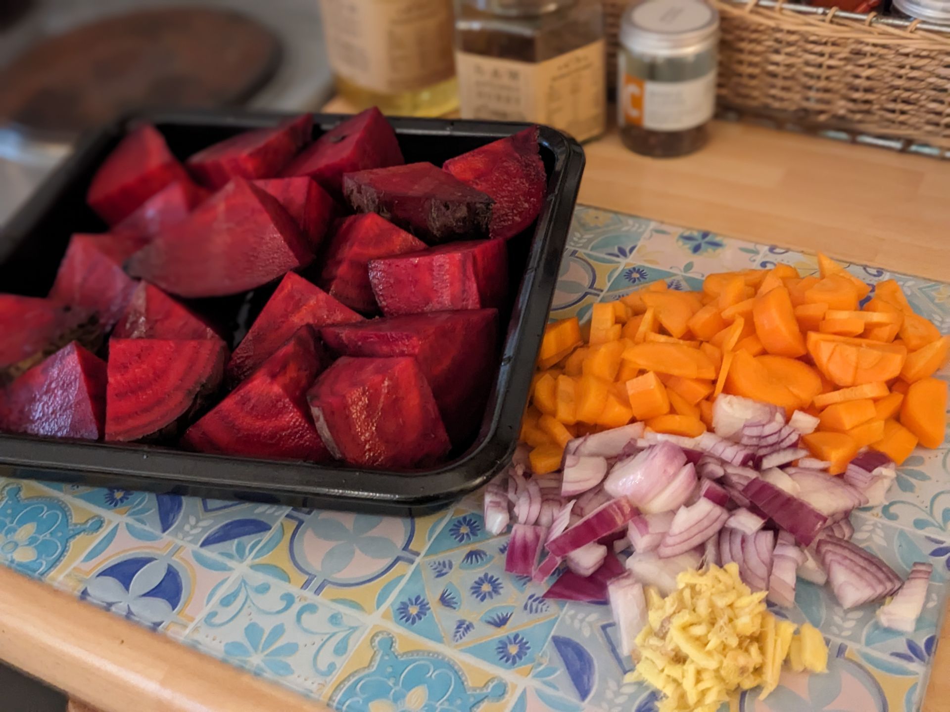 Earthy Beetroot and Coconut Soup - A Recipe by Sue Cartwright, Spiral Leaf