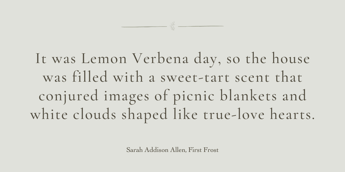 A Healing Herb (Lemon Verbena) by Sue Cartwright, Spiral Leaf A Healing Herb (Lemon Verbena) by Sue Cartwright, Spiral Leaf