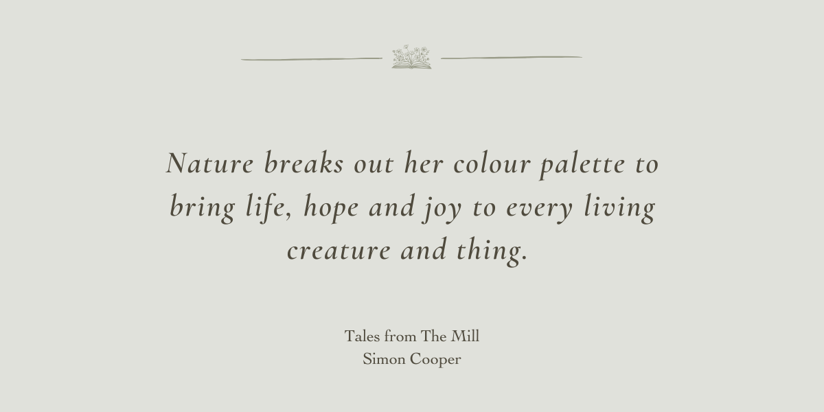 Tales from The Mill by SImon Cooper - A Book Review by Sue Cartwright, Spiral Leaf Tales from The Mill by SImon Cooper - A Book Review by Sue Cartwright, Spiral Leaf