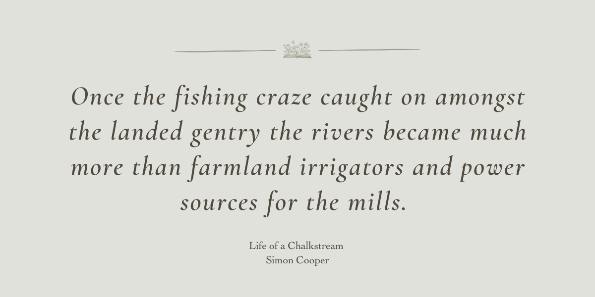 Life on a Chalkstream by Simon Cooper - Book Review by Sue Cartwright, Spiral Leaf