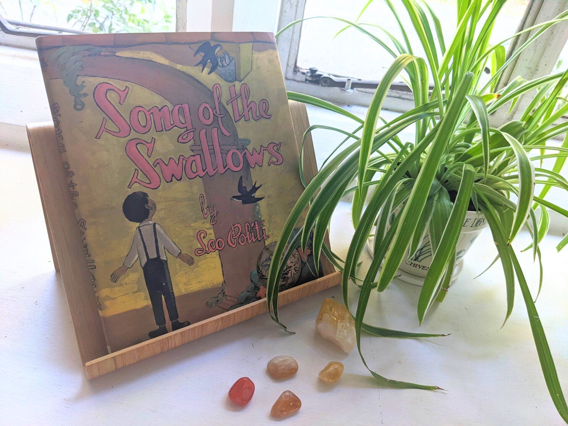 Song of the Swallows by Leo Politi - A Book Review by Sue Cartwright, Spiral Leaf