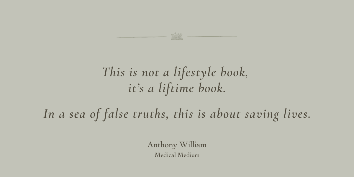 Cleanse to Heal by Anthony William - Book Review by Sue Cartwright, Spiral Leaf