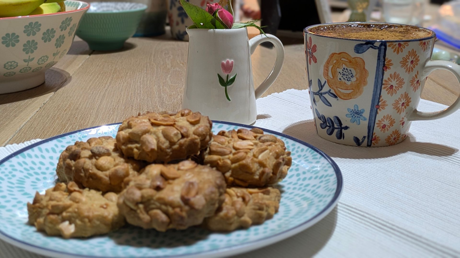 Sweet and Salty Crunchy Nut Biscuits - A Recipe by Sue Cartwright, Spiral Leaf