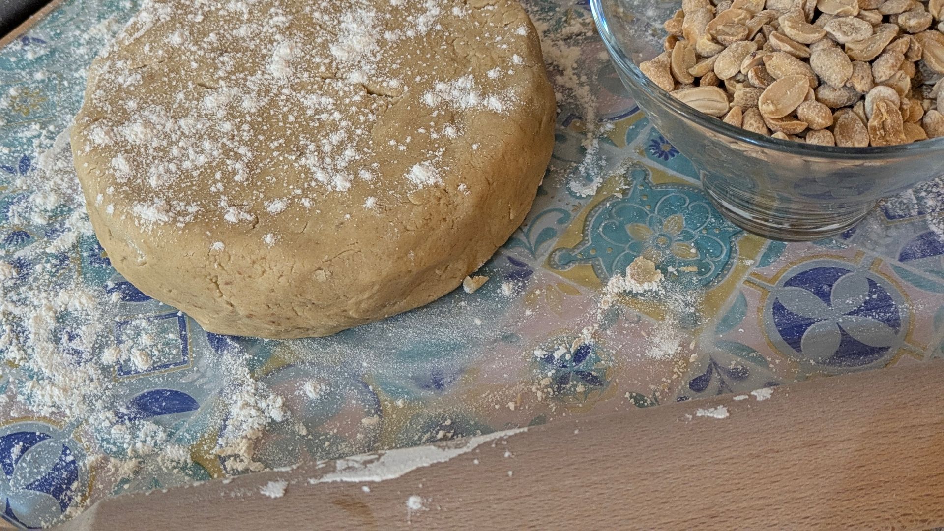 Sweet and Salty Crunchy Nut Biscuits - A Recipe by Sue Cartwright, Spiral Leaf