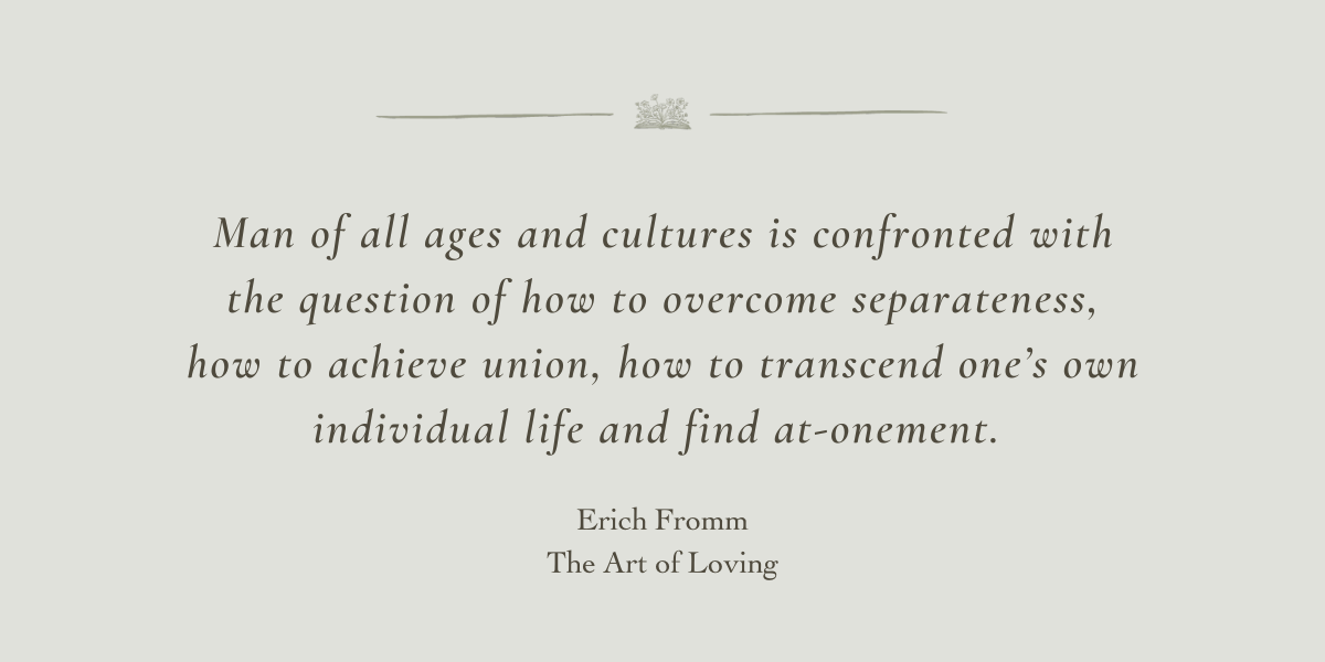 The Art of Loving by Erich Fromm - Book Review by Sue Cartwright, Spiral Leaf The Art of Loving by Erich Fromm - Book Review by Sue Cartwright, Spiral Leaf