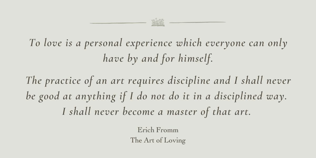The Art of Loving by Erich Fromm - Book Review by Sue Cartwright, Spiral Leaf The Art of Loving by Erich Fromm - Book Review by Sue Cartwright, Spiral Leaf