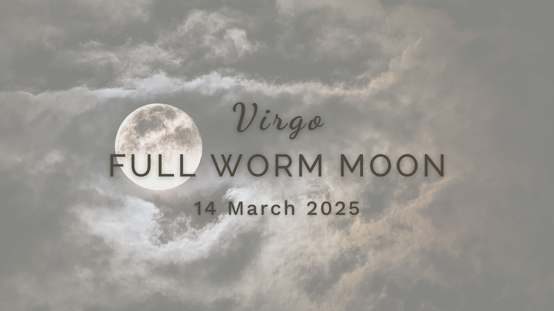 Full Worm Moon in Virgo - Friday 14 March - A Poem by Sue Cartwright, Spiral Leaf Full Worm Moon in Virgo - Friday 14 March (2025) by Sue Cartwright, Spiral Leaf