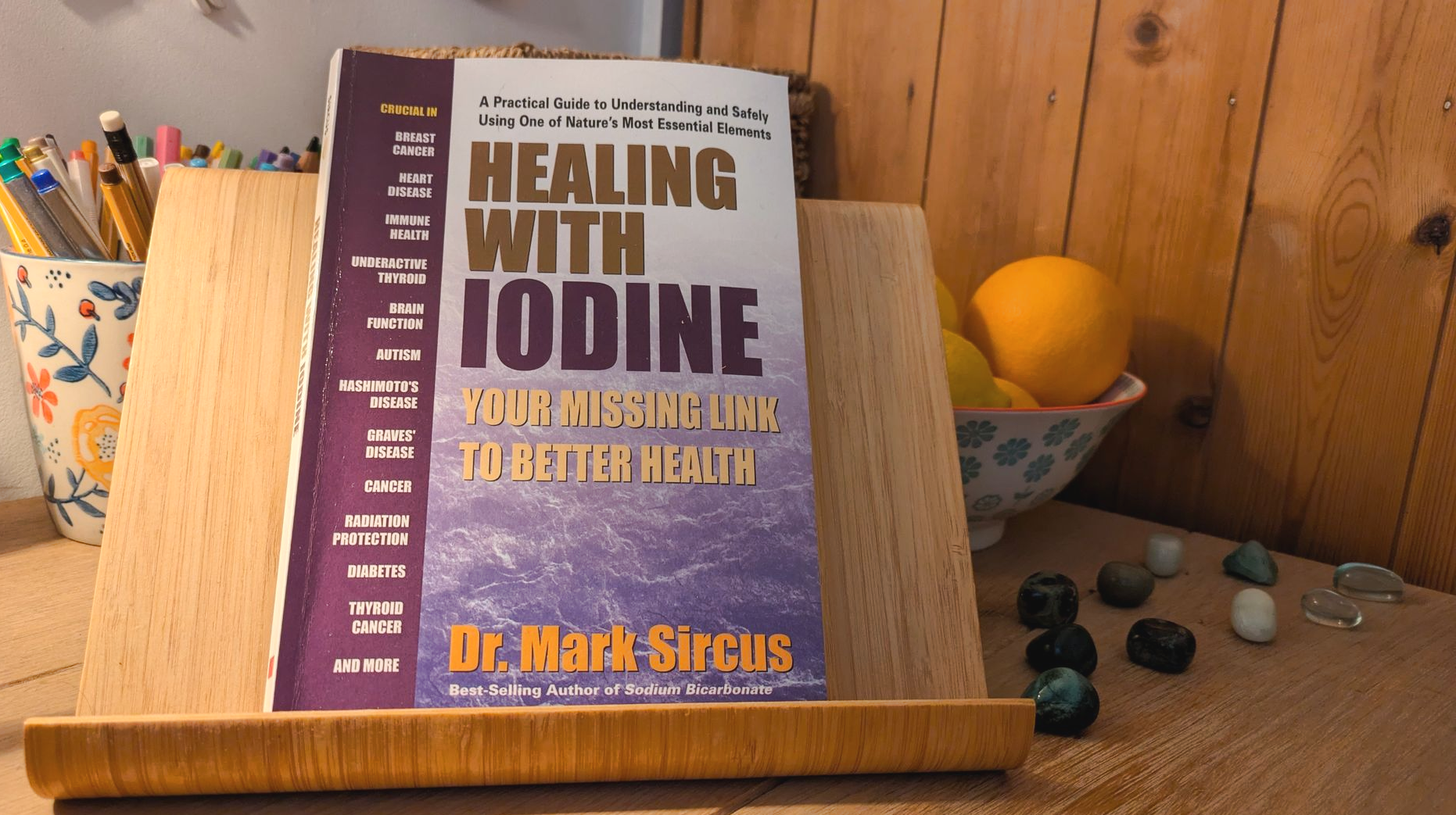 Healing With Iodine by Dr Mark Sircus - A Book Review by Sue Cartwright, Spiral Leaf