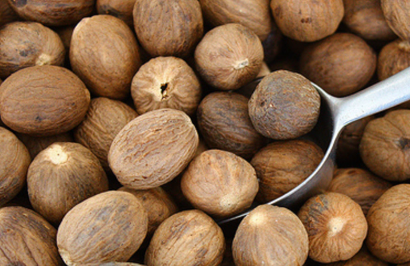 A Healing Spice (Nutmeg) by Sue Cartwright, Spiral Leaf