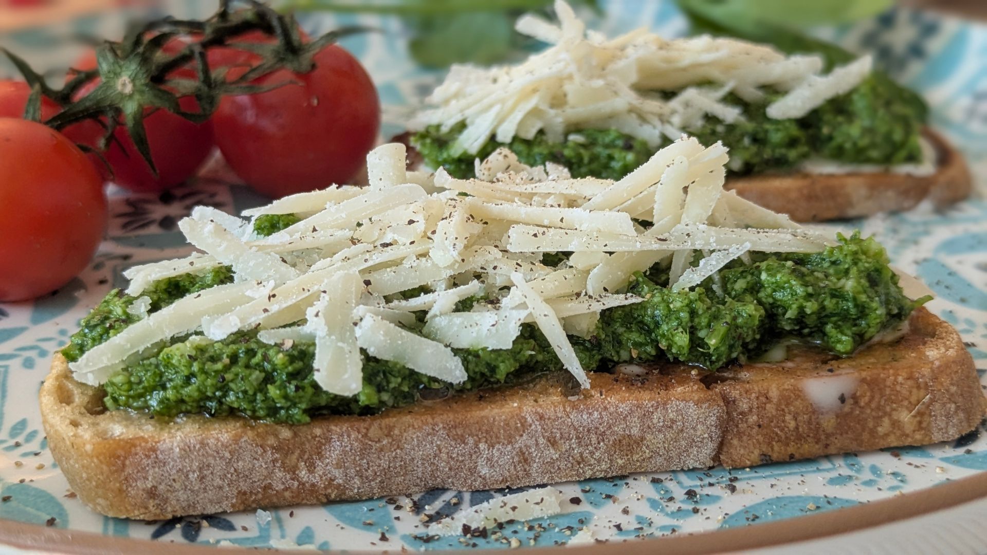 Mediterranean Parsley and Pine Nut Pesto - A Recipe by Sue Cartwright, Spiral Leaf