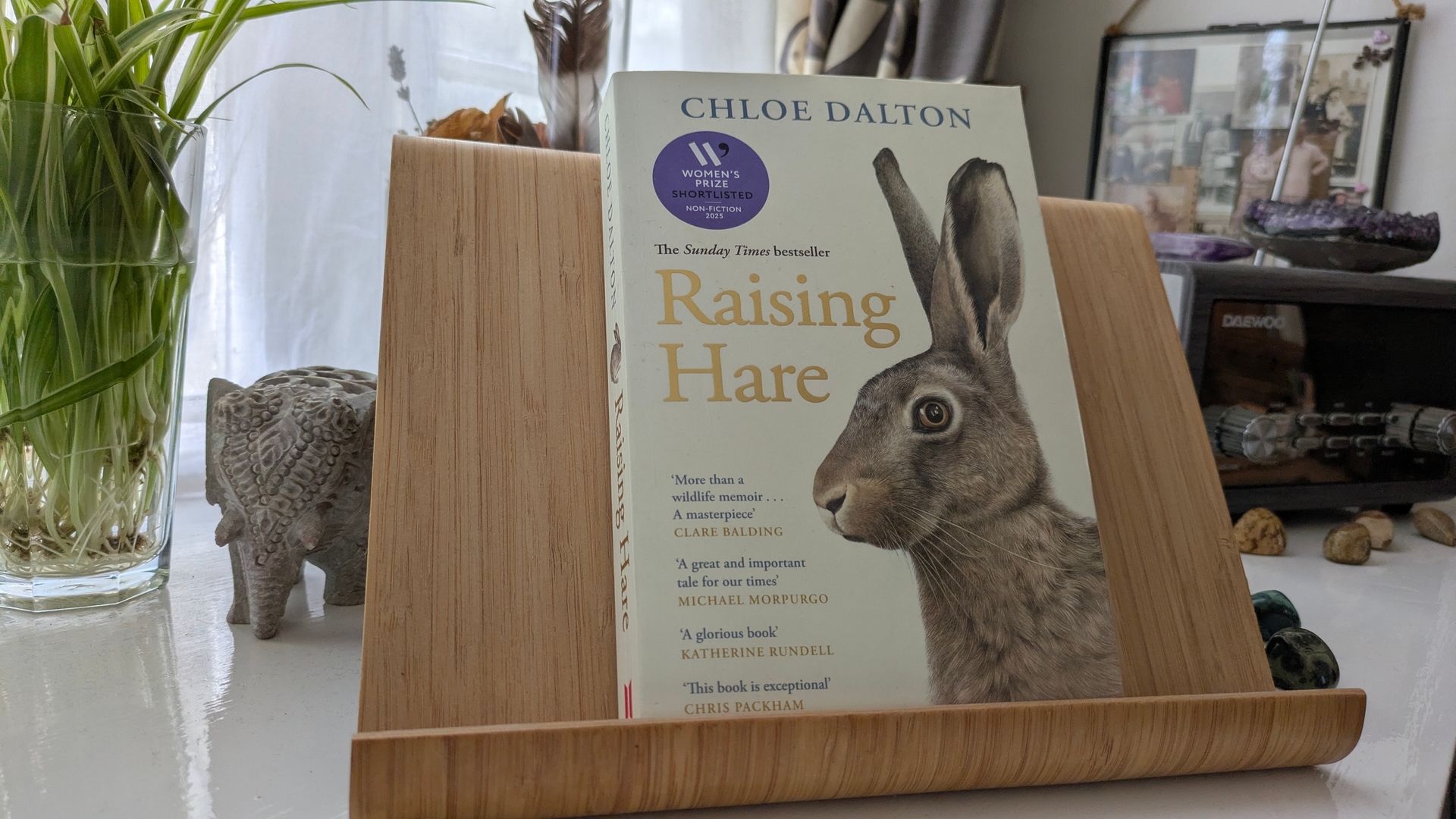 Raising Hare by Chloe Dalton - A Book Review by Sue Cartwright, Spiral Leaf