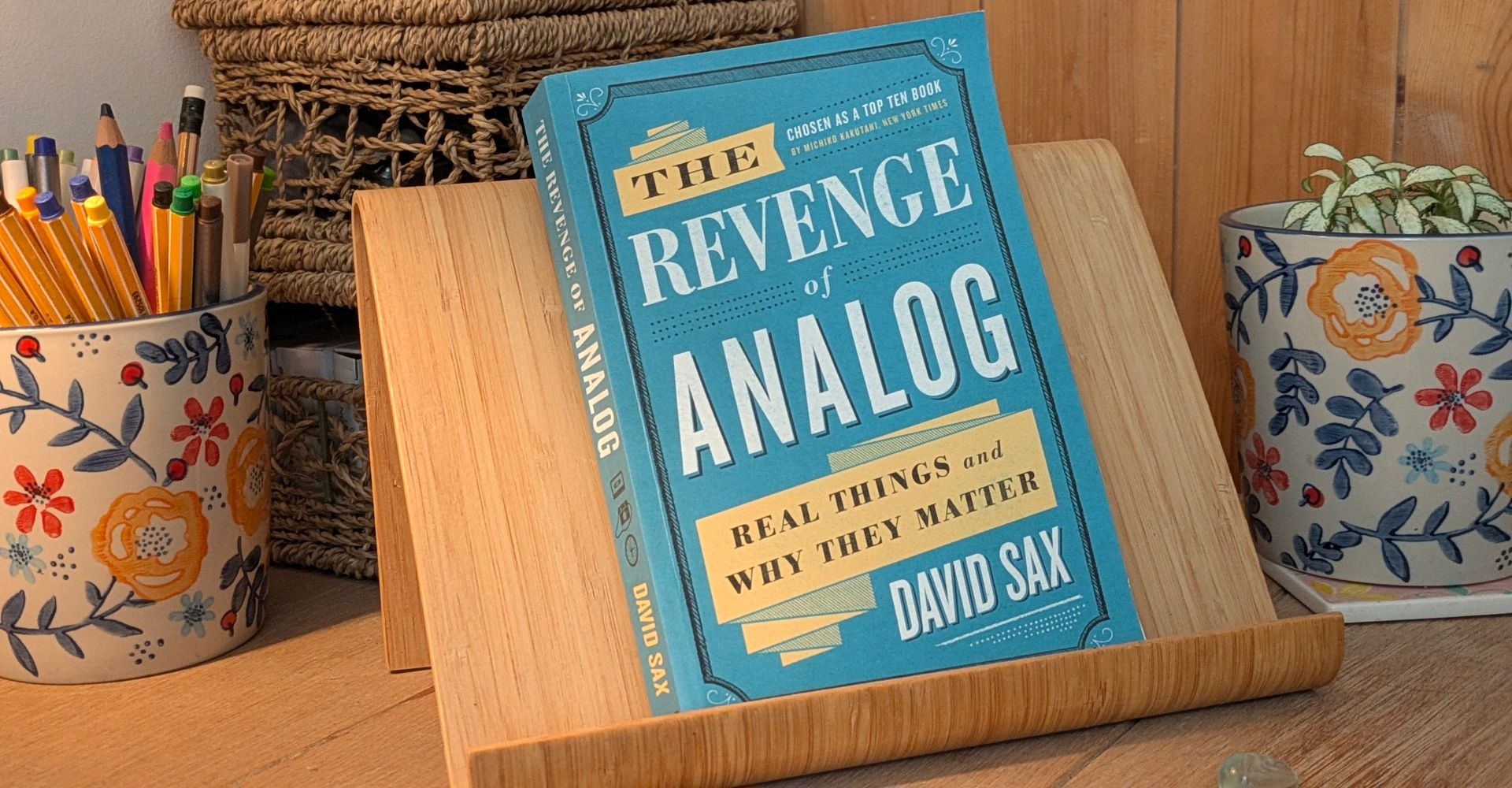 The Revenge of Analog by David Sax- Book Review by Sue Cartwright, Spiral Leaf The Revenge of Analog by David Sax - Book Review by Sue Cartwright, Spiral Leaf