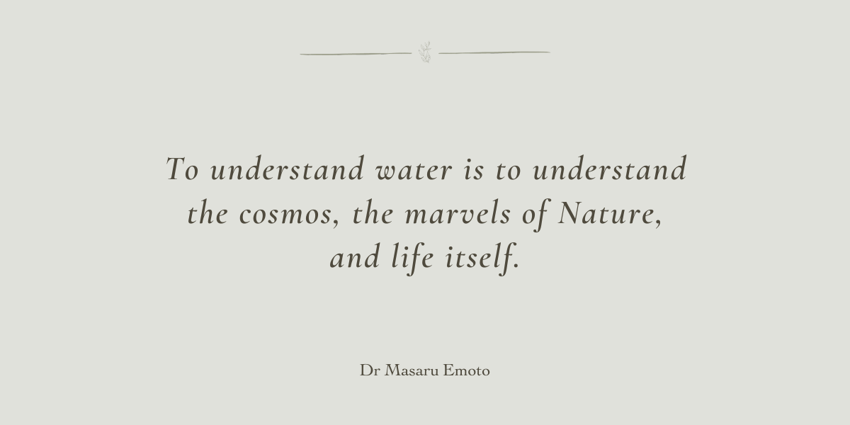 The Healing Energy of Water by Sue Cartwright, Spiral Leaf The Healing Energy of Water by Sue Cartwright, Spiral Leaf