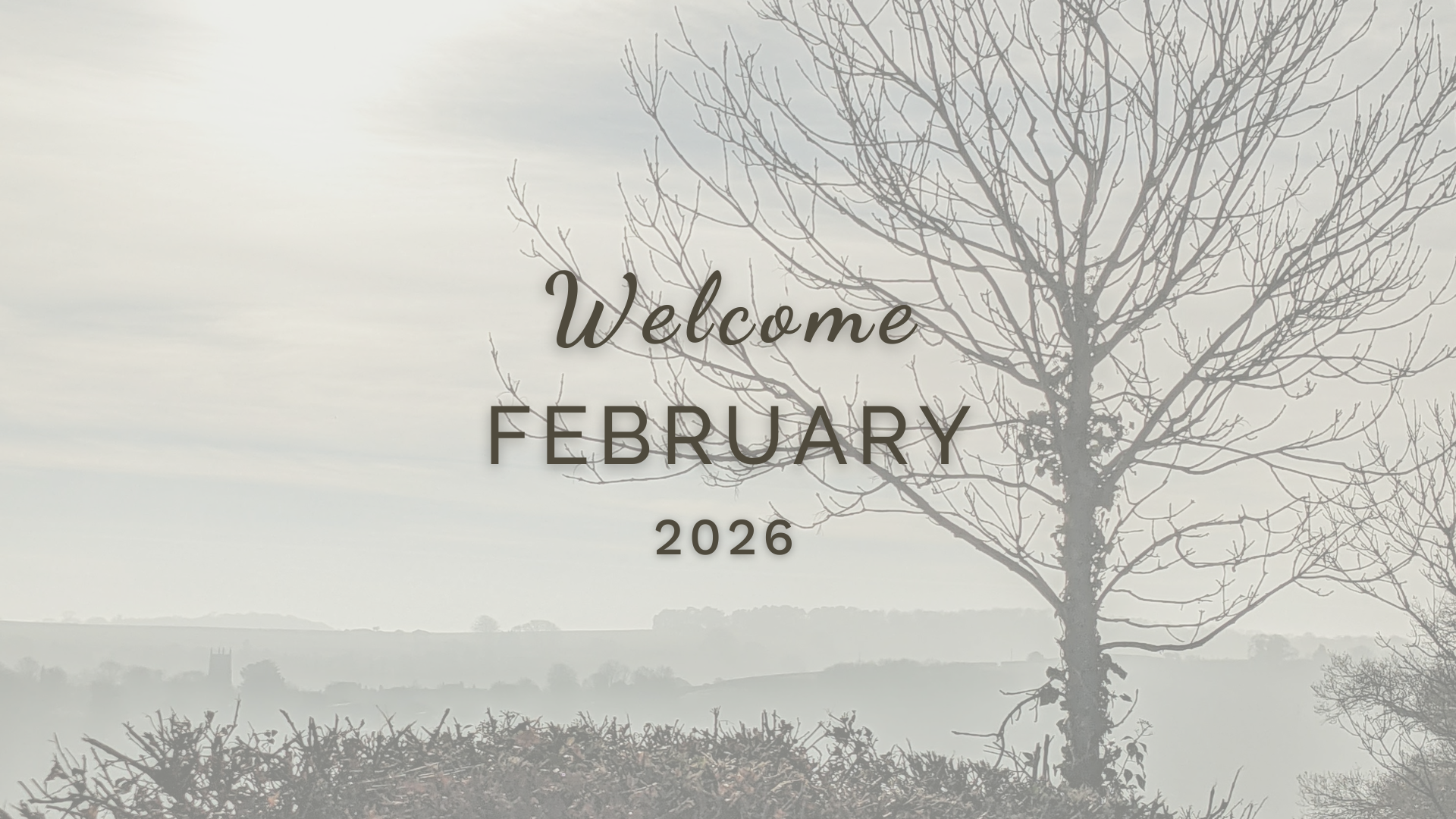 Welcome February (Almanac 2026) by Sue Cartwright, Spiral Leaf Welcome February (Almanac 2026) by Sue Cartwright, Spiral Leaf