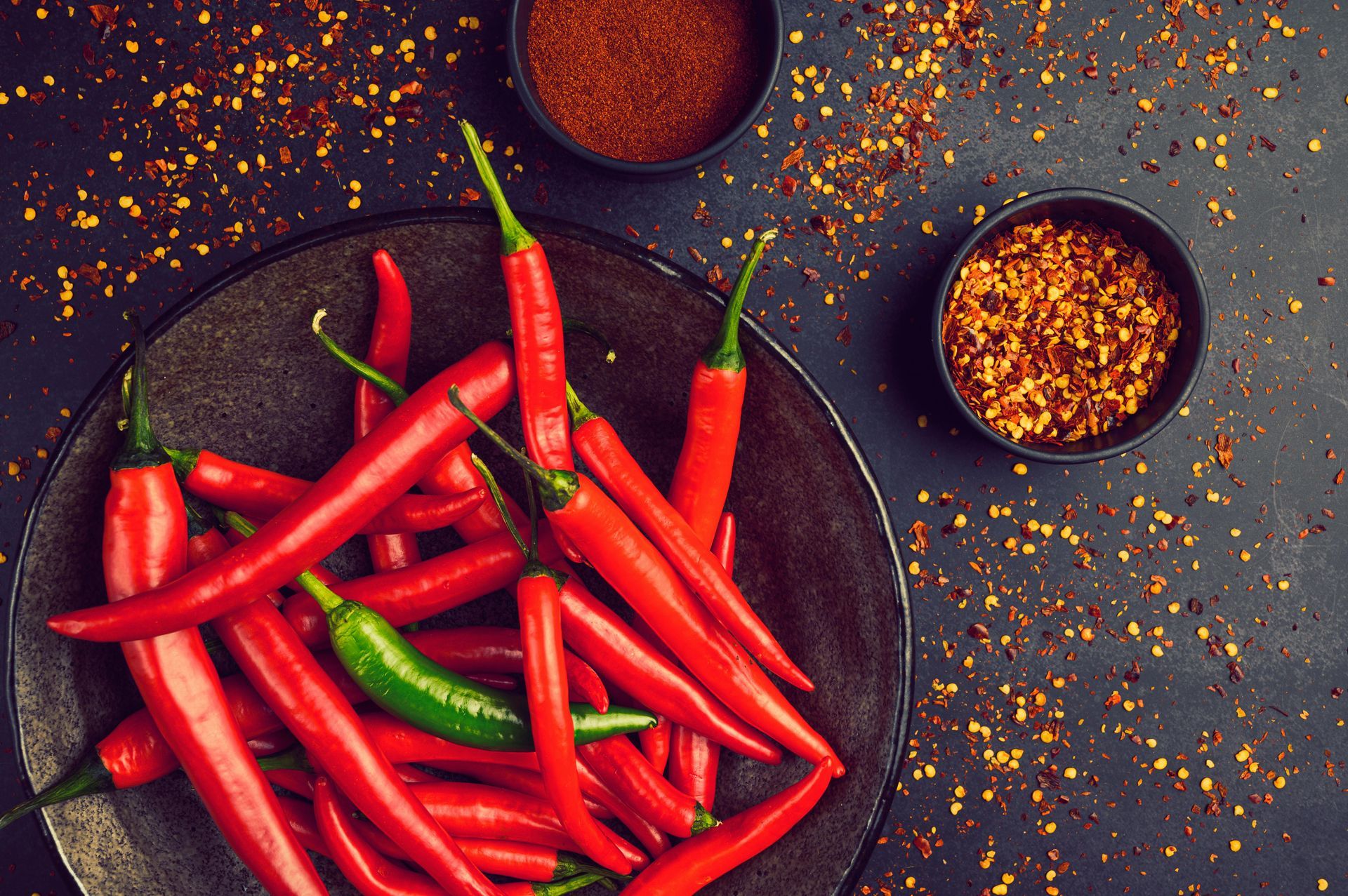 A Healing Spice (Cayenne Pepper) by Sue Cartwright, Spiral Leaf