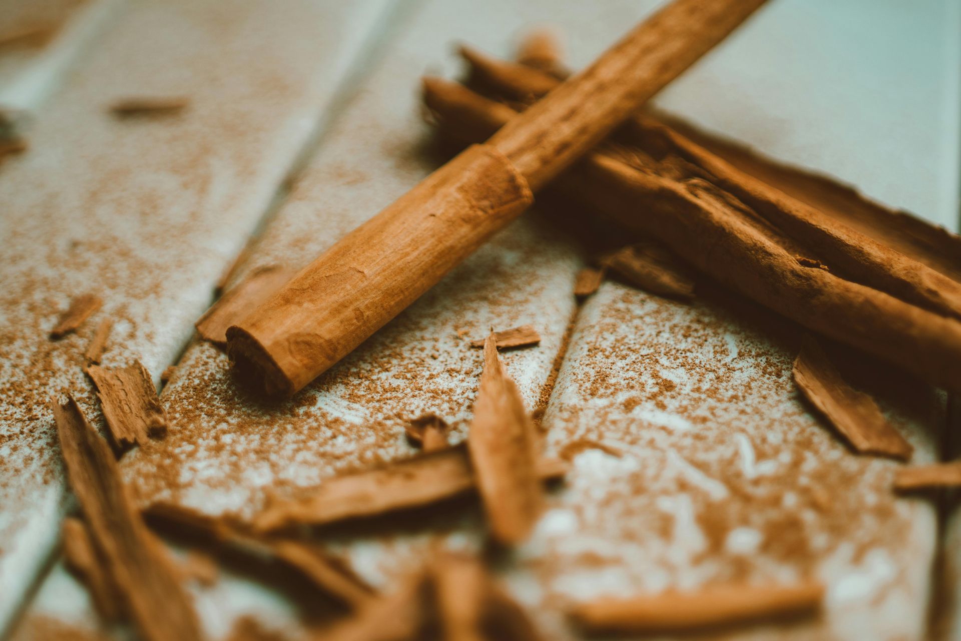 A Healing Spice (Cinnamon) by Sue Cartwright, Spiral Leaf