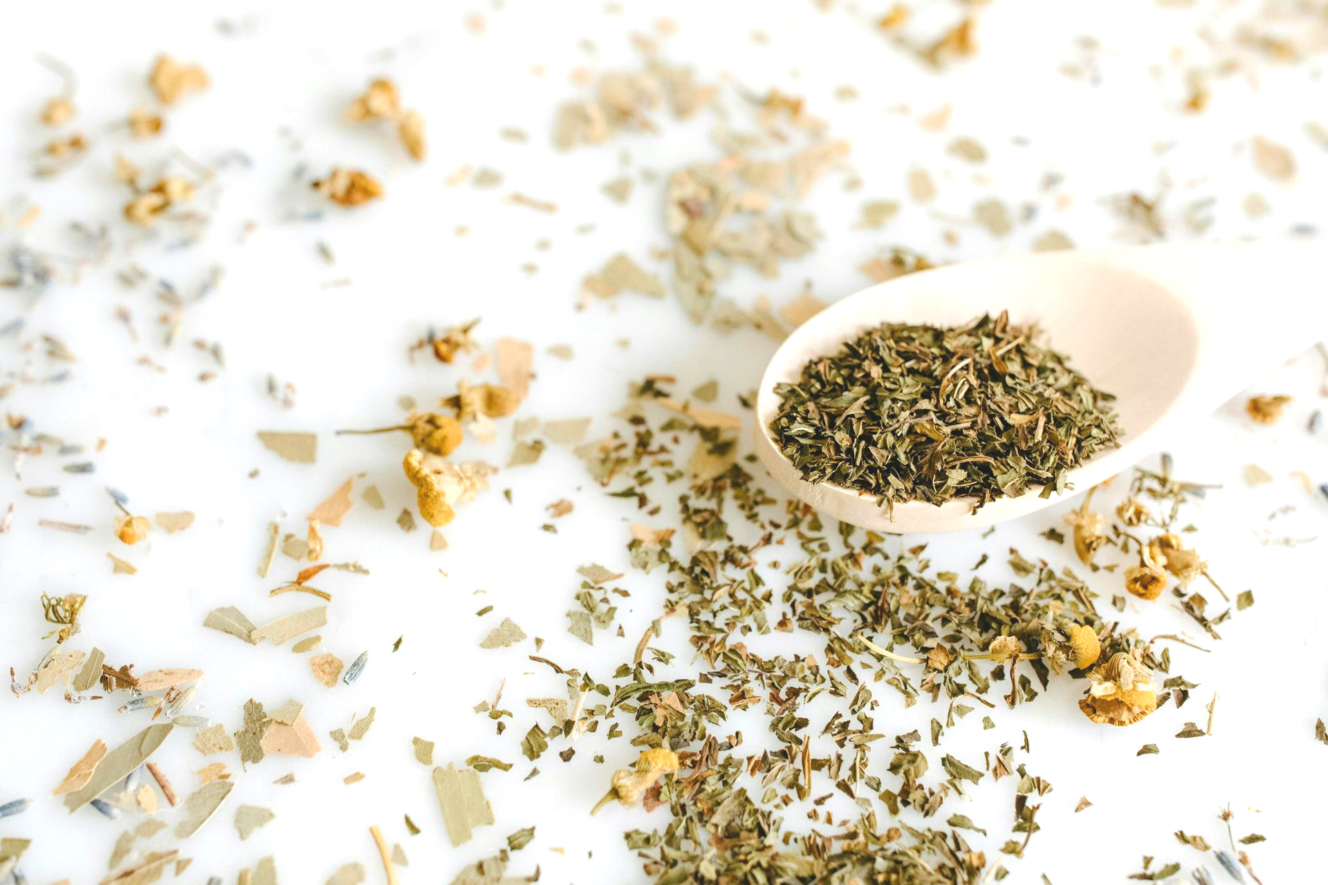 A Healing Herb (Chamomile) by Sue Cartwright, Spiral Leaf