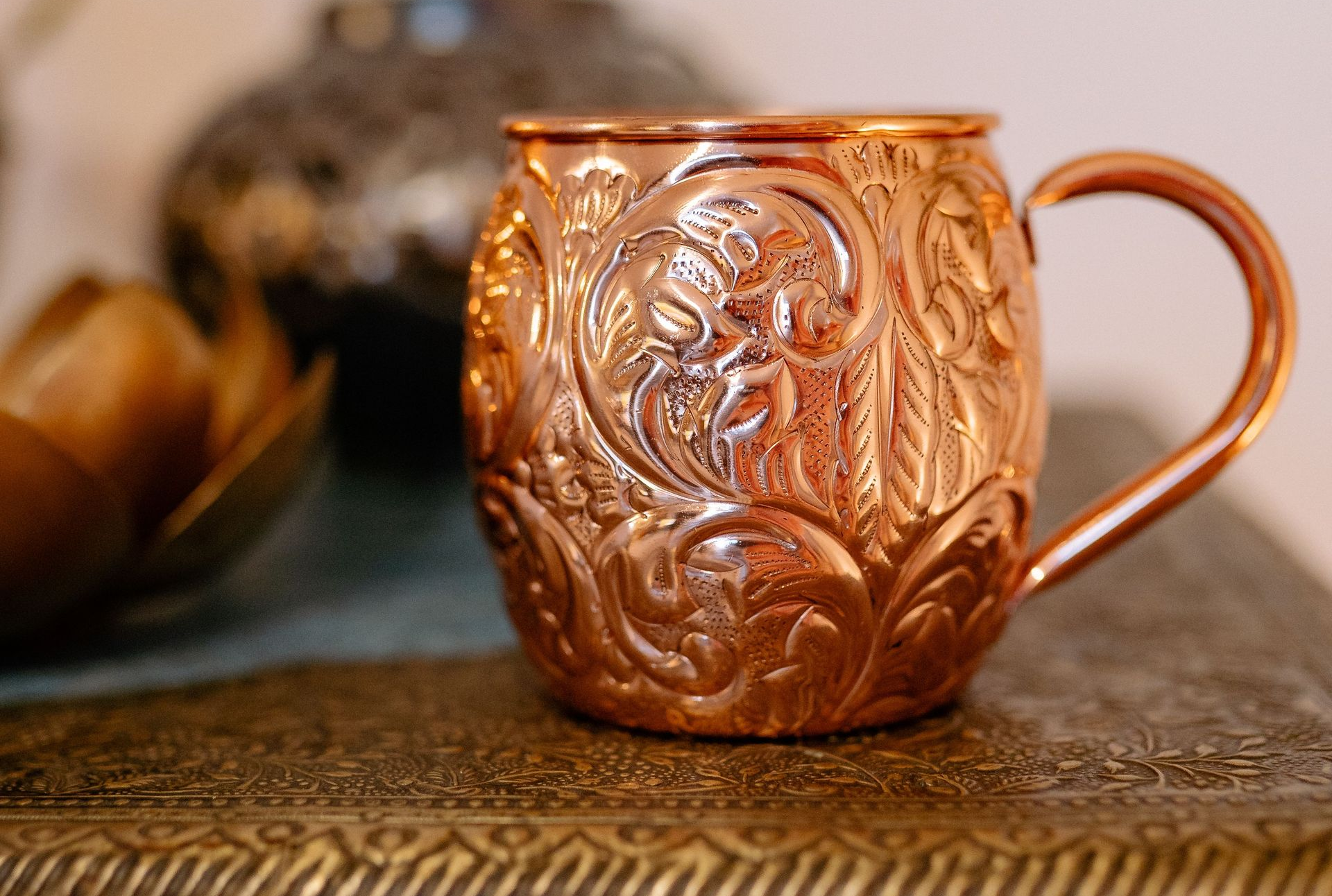 A Healing Mineral (Copper) by Sue Cartwright, Spiral Leaf