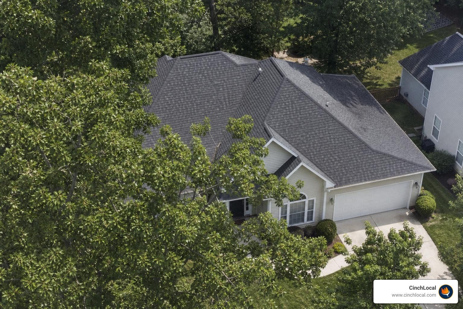 Map visibility improvement supporting local Google Maps wins for roofing contractor
