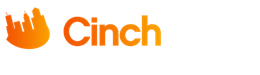 Orange Cinch logo with a stylized crown icon