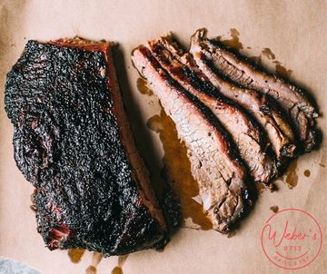 A piece of meat cut into slices