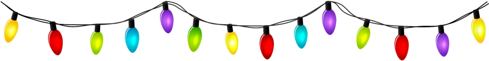 Colorful Christmas lights string. Colorful Christmas lights string.