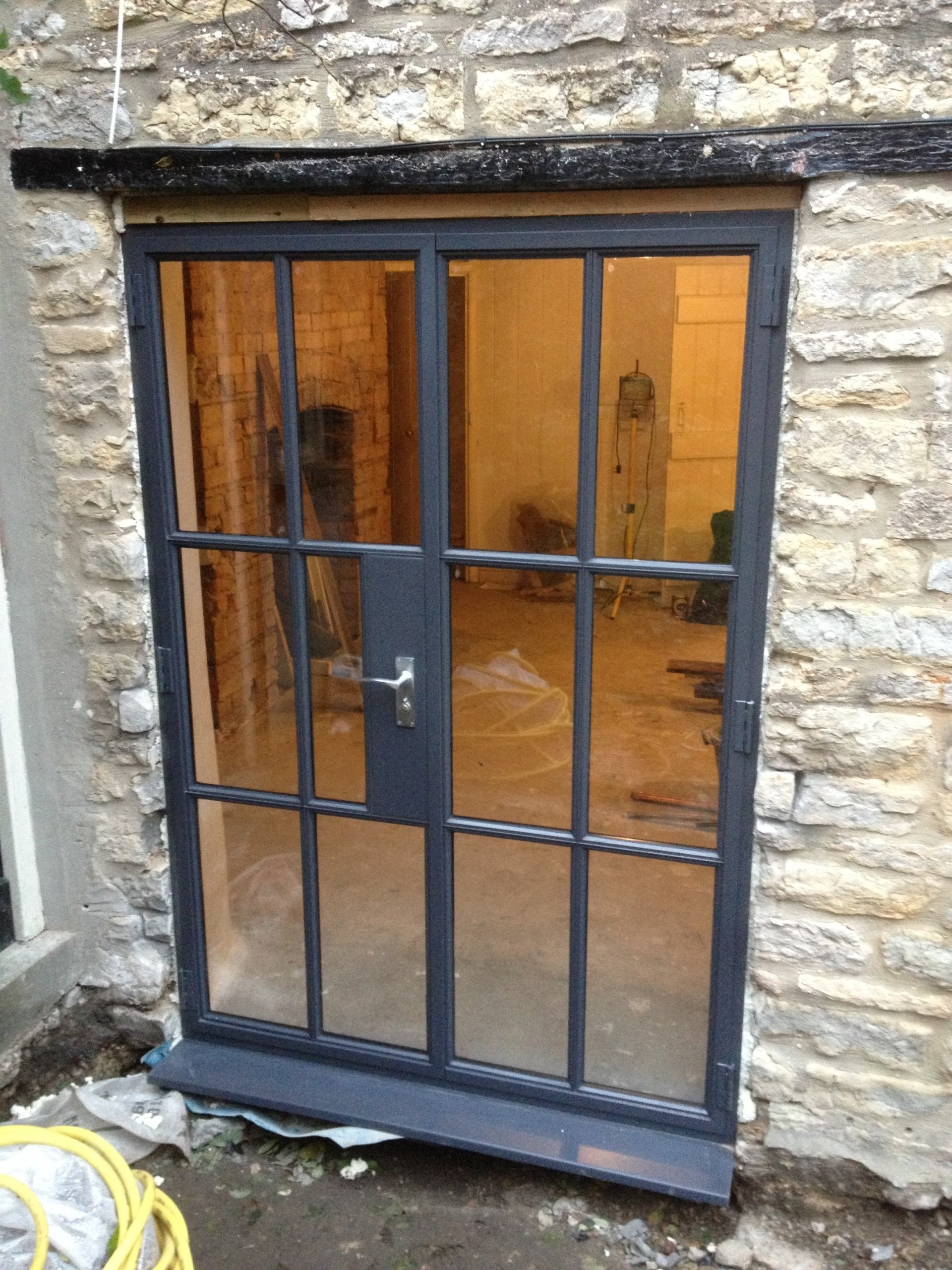 W20 steel door gallery. French, single and room divider metal doors UK