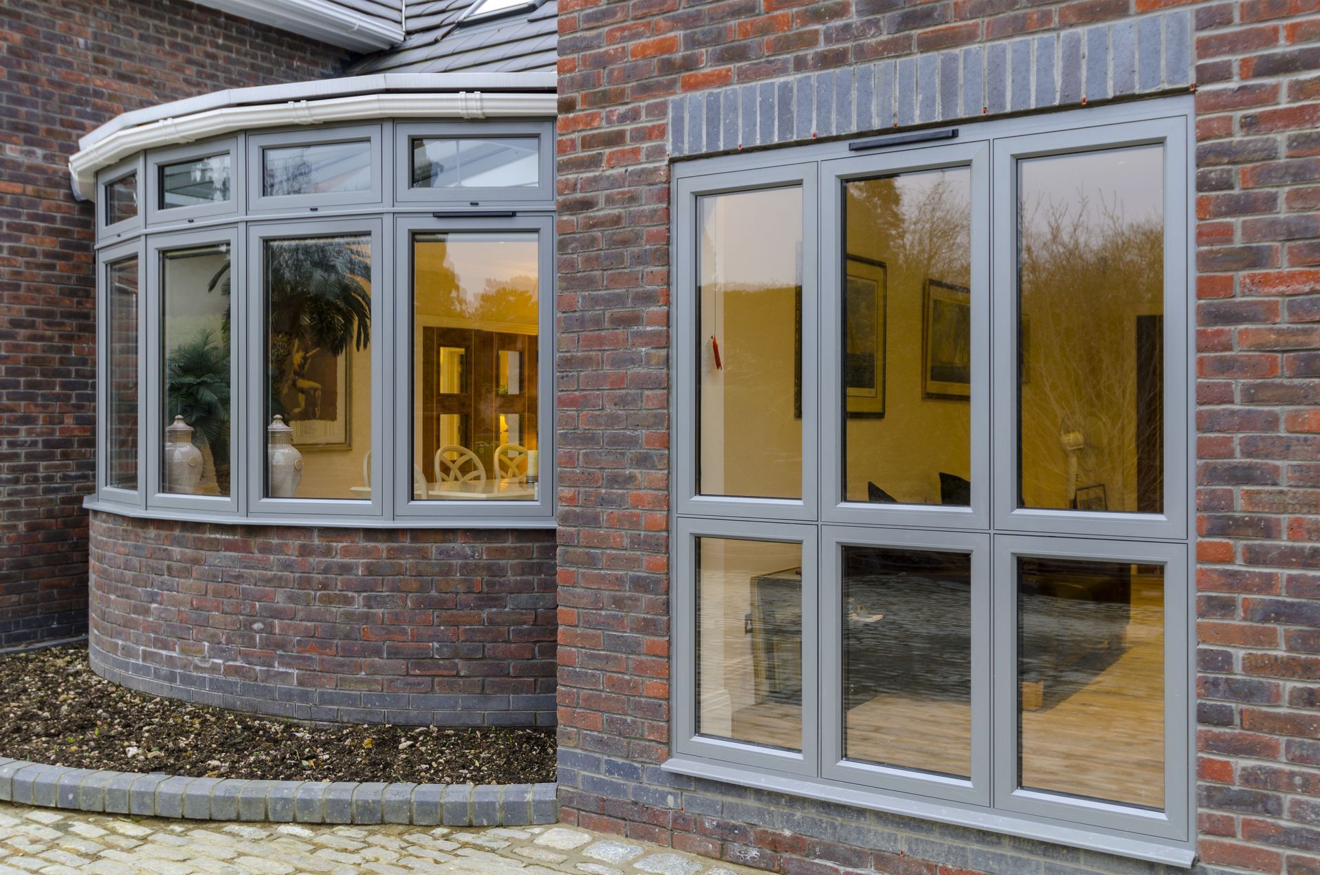Black Aluminium windows Exmouth