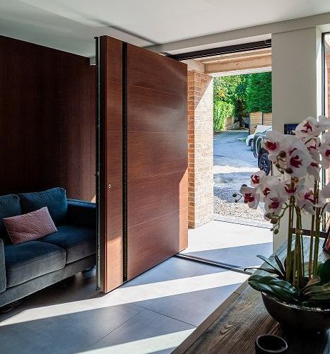 Triple track sliding doors Devon