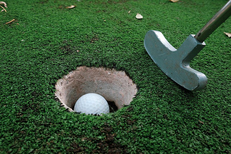 Custom backyard putting greens Raleigh NC