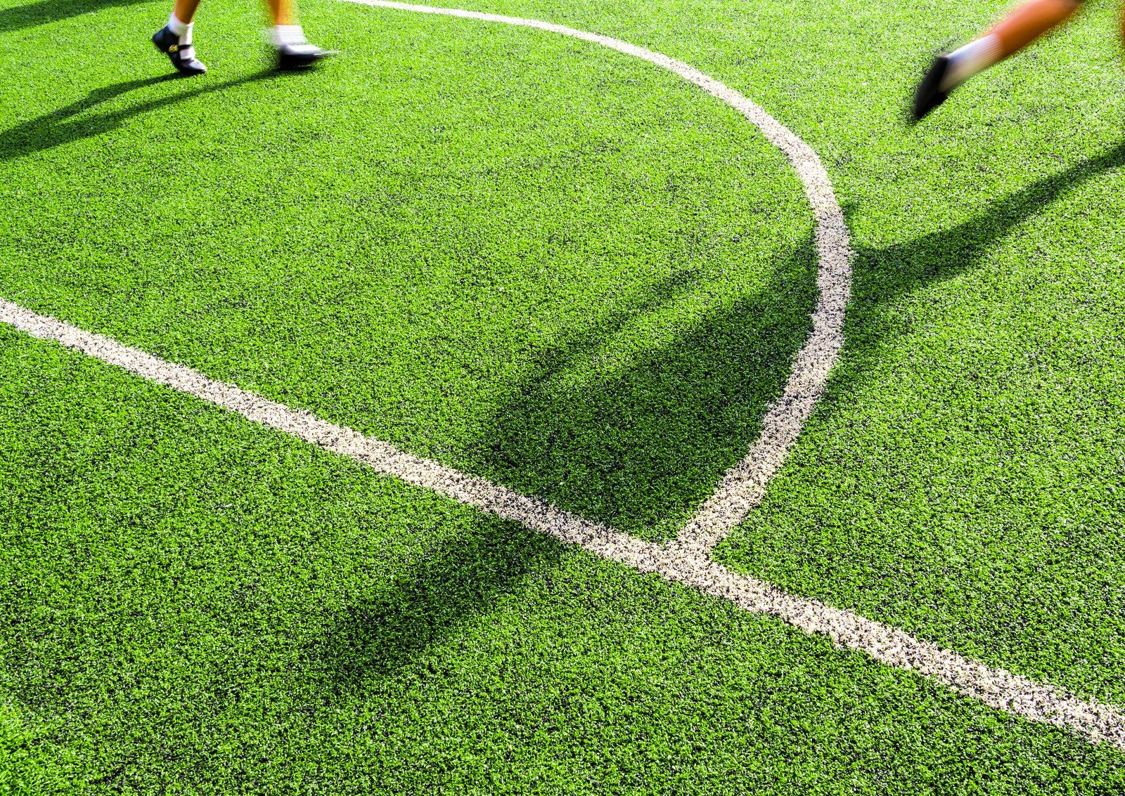 Commercial astroturf installation in Raleigh NC