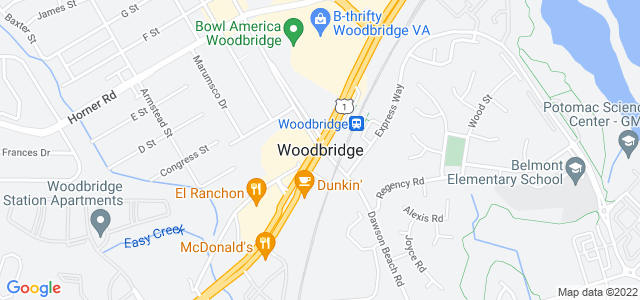 Map of business location