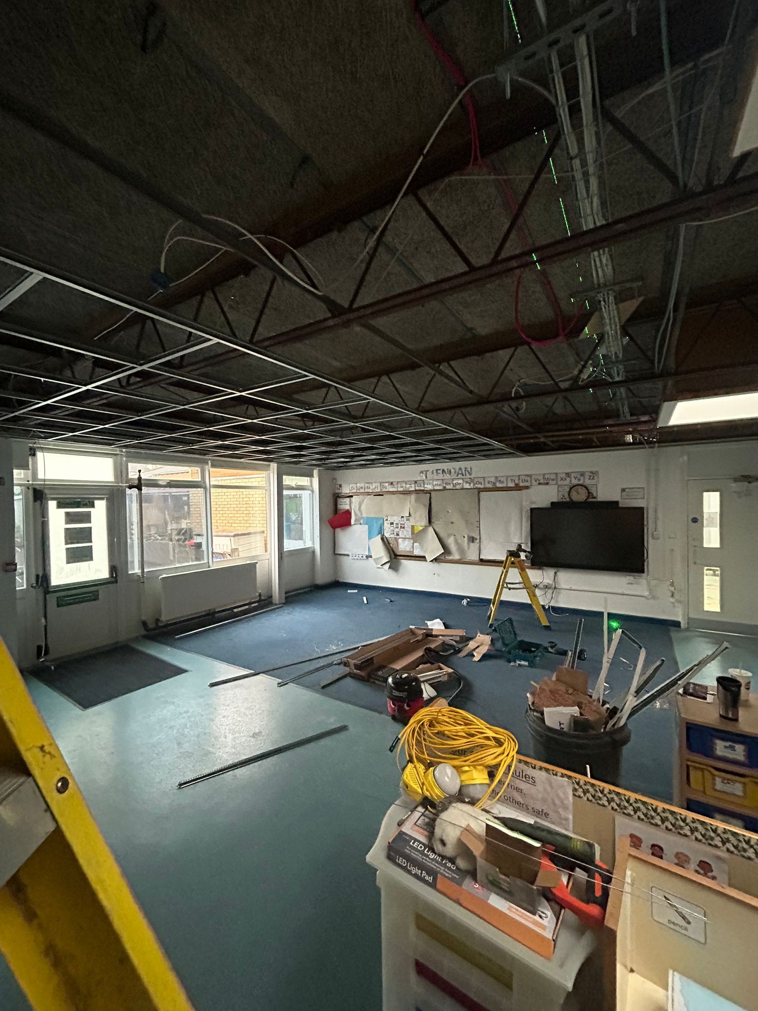 Ceiling Grid Replacement
