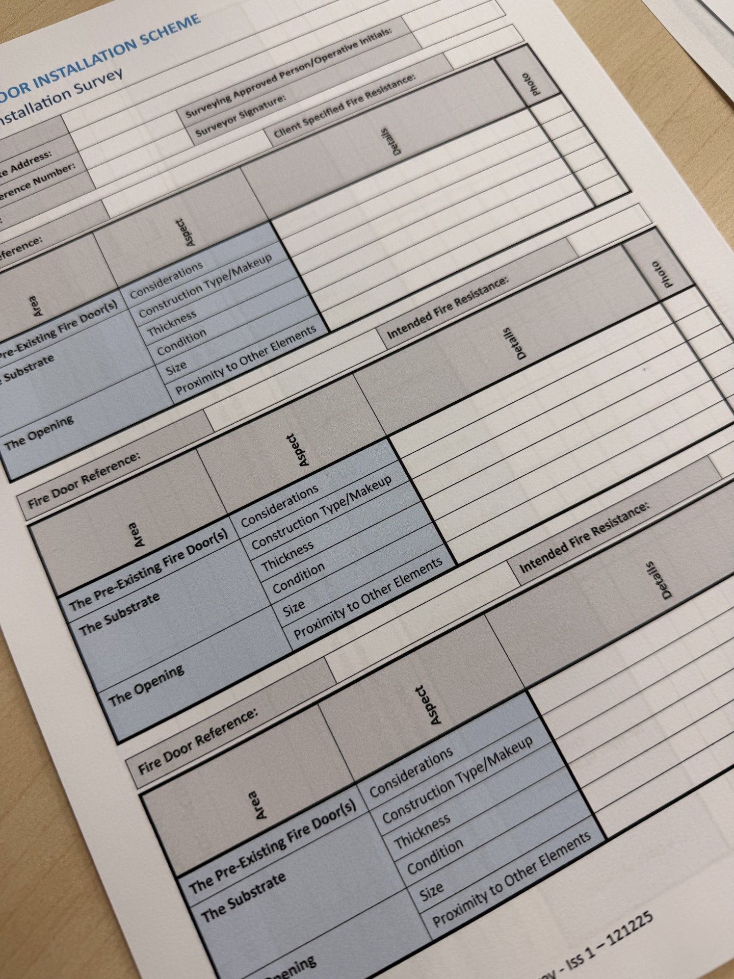 Survey Documentation Example
