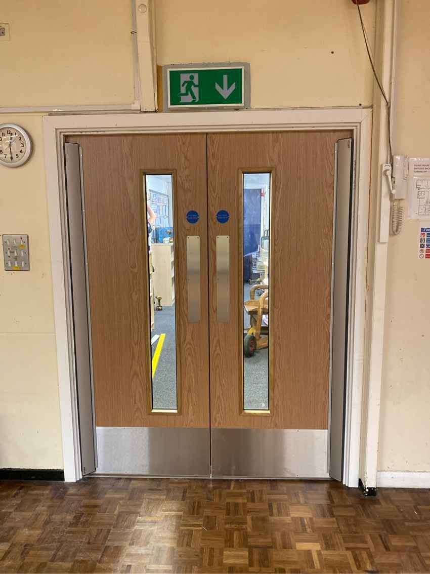 Sandiway Primary Fire Door Installation